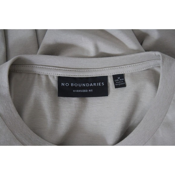 NWOT BAYC Bored Ape Yacht Club No BOunderies Oversized Beige T-Shirt M - Picture 4 of 4